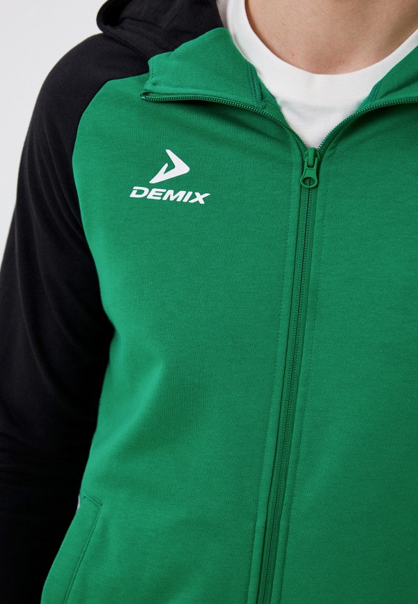 Толстовка Demix зеленый, размер 52, фото 5