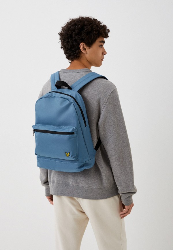 Рюкзак Lyle & Scott голубой, размер 00, фото 4