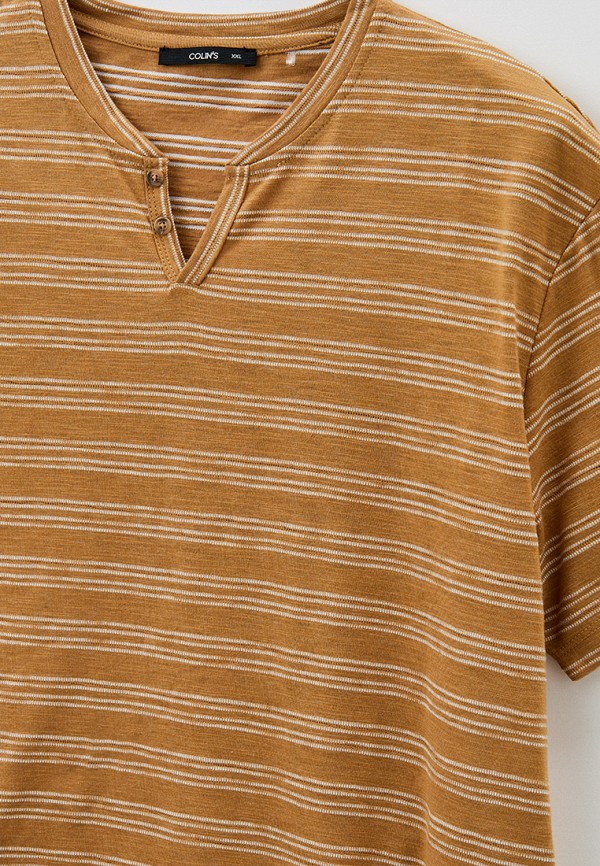 Футболка Colin's коричневый, размер 44, фото 3