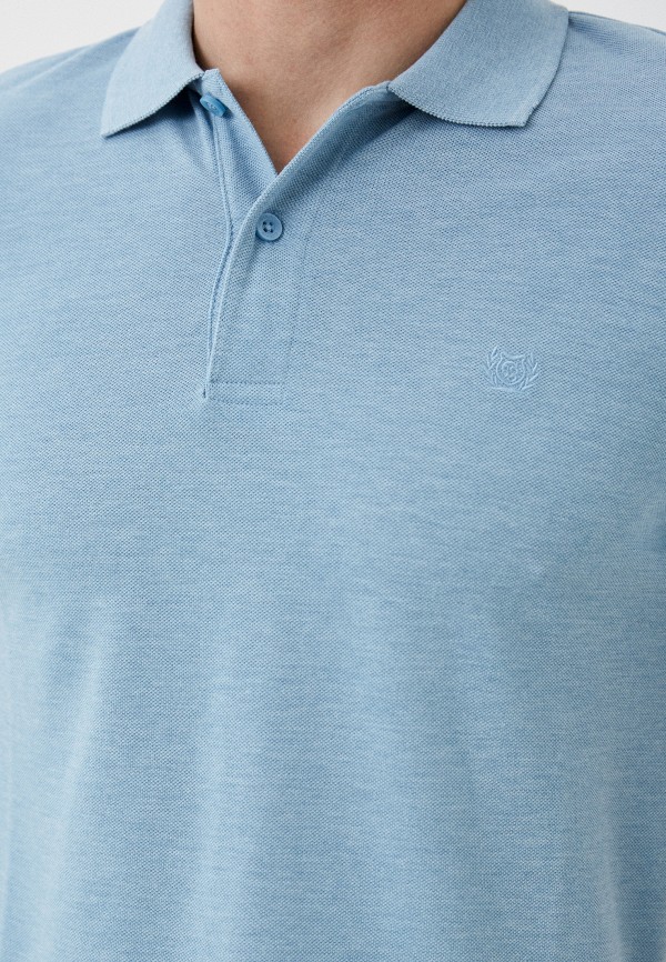 Поло Colin's голубой, размер 46, фото 3