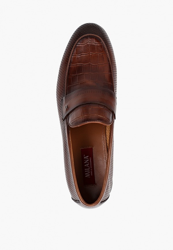 Лоферы Milana коричневый, размер 42, фото 4