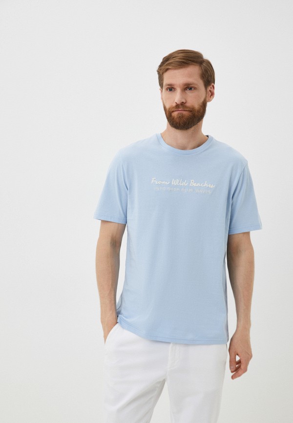 

Футболка Mavi, Голубой, SHORT SLEEVE TOP