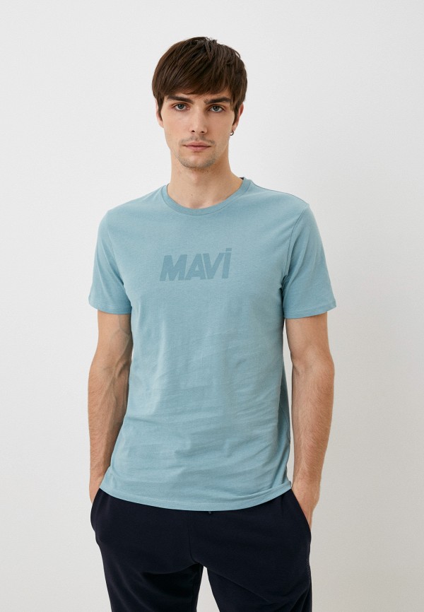 

Футболка Mavi, Голубой, SHORT SLEEVE TOP