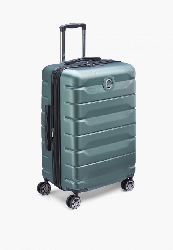 Чемодан Delsey бирюзовый, размер 00, фото 2