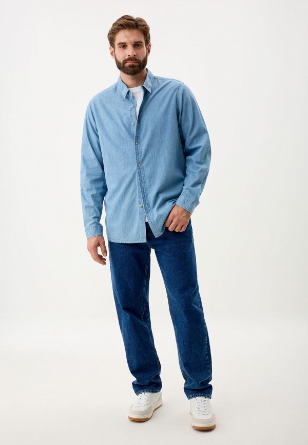 фото Рубашка джинсовая sela