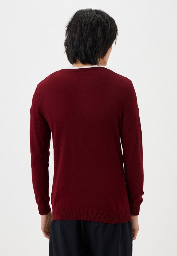Пуловер U.S. Polo Assn. цвет Бордовый  Фото 3