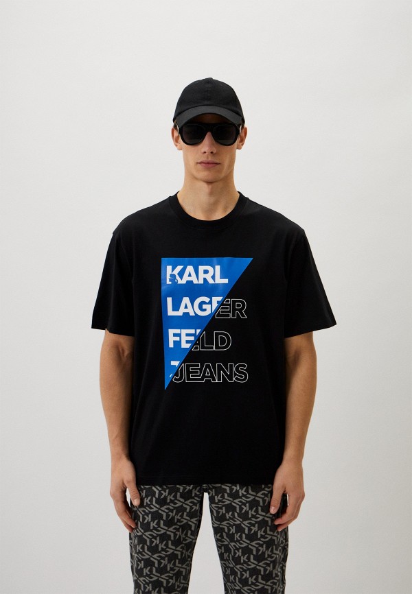 

Футболка Karl Lagerfeld Jeans, Черный