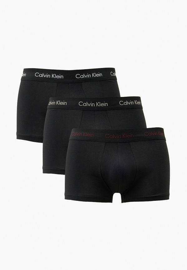 Трусы 3 шт. Calvin Klein черного цвета