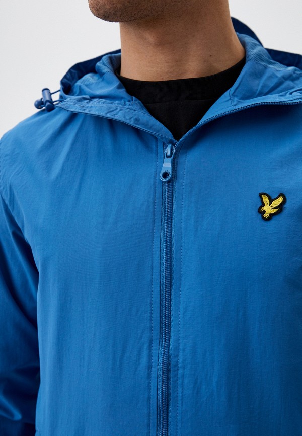 Ветровка Lyle & Scott цвет Синий  Фото 5