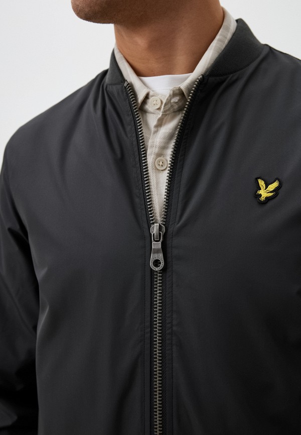 Куртка Lyle & Scott цвет Серый  Фото 5