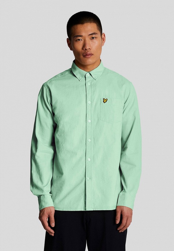 Рубашка Lyle & Scott Cotton Linen Button Down Shirt Lamoda Exclusive