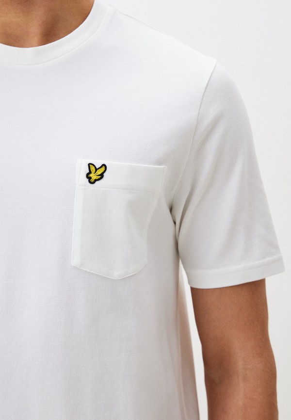 Футболка Lyle & Scott цвет Белый  Фото 3