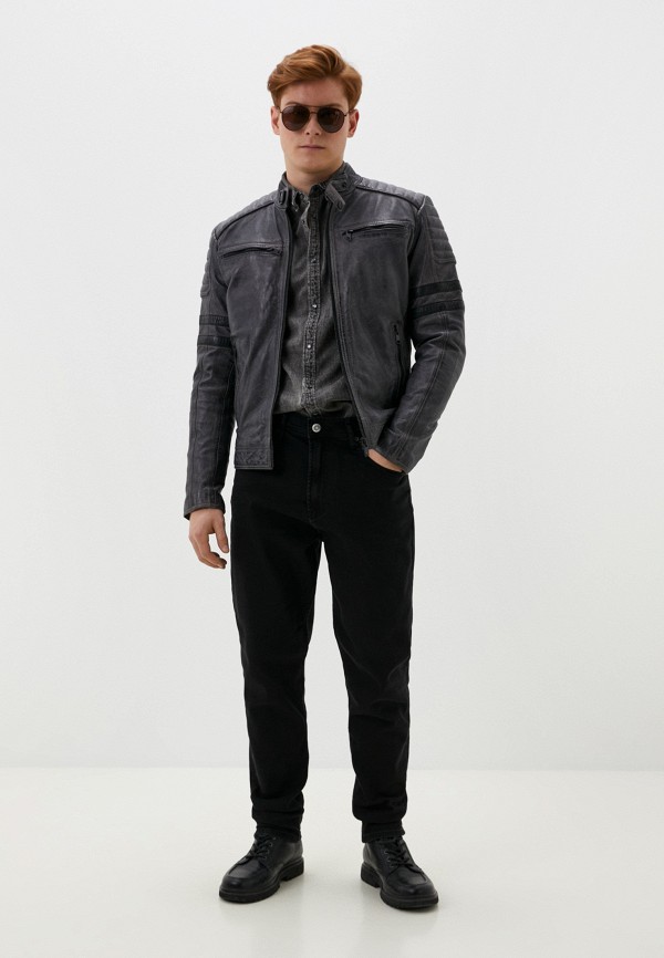 фото Куртка кожаная jorg weber