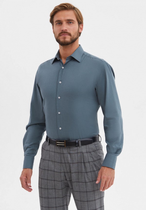

Рубашка Kanzler, Бирюзовый, Regular fit