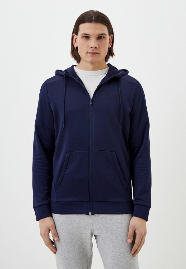 Толстовка Under Armour UA Armour Fleece FZ Hoodie-NVY