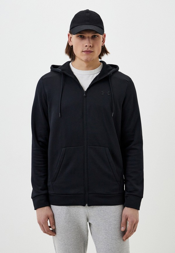 Толстовка Under Armour UA Armour Fleece FZ Hoodie-BLK