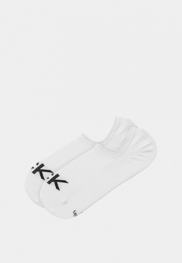 Носки 2 пары Calvin Klein белого цвета