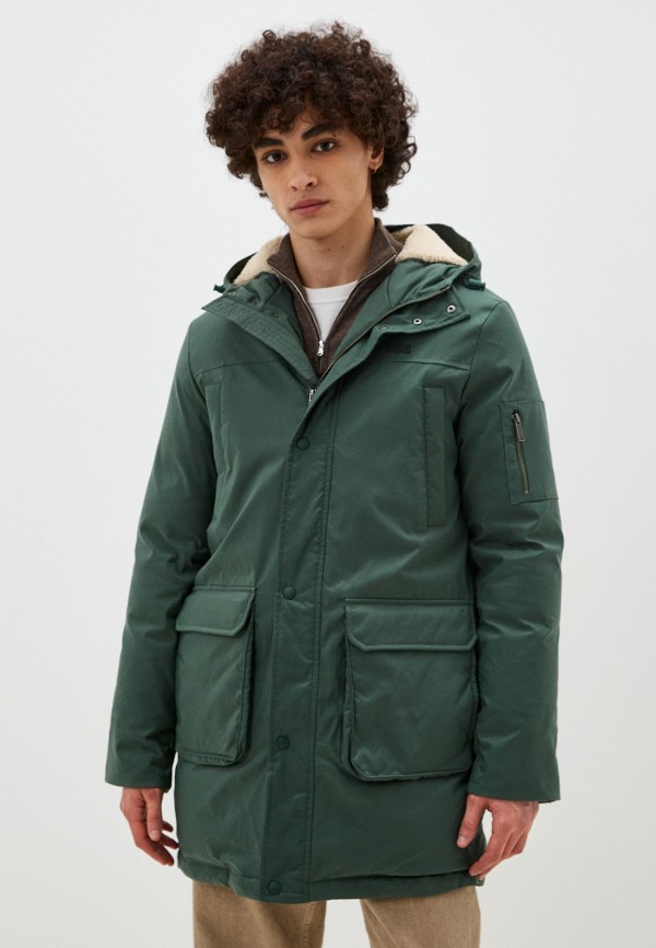 Куртка утепленная Lacoste цвет Зеленый 