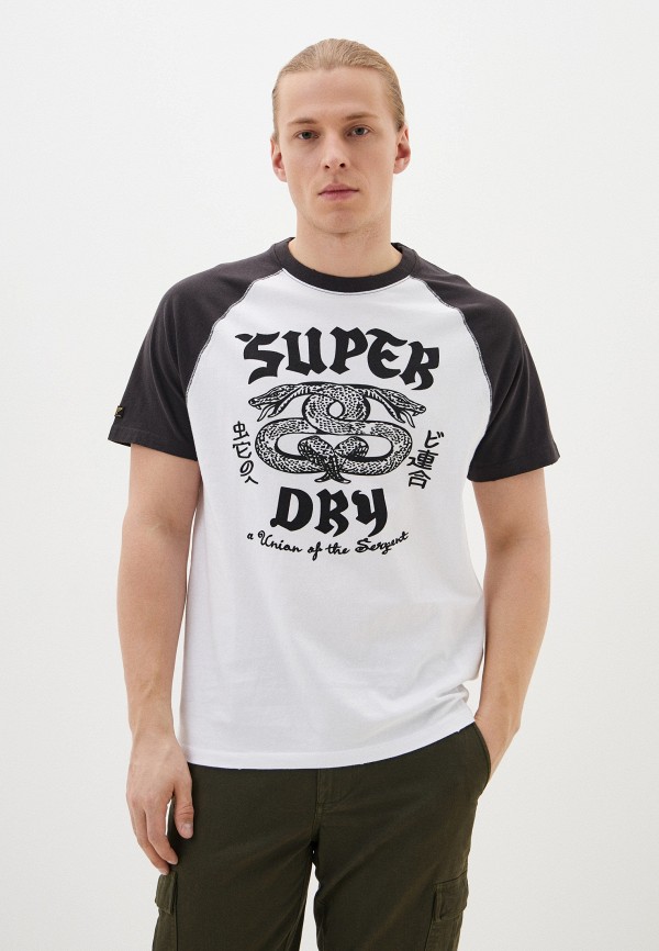 Футболка Superdry BLACKOUT ROCK GRAPHIC RGLN TEE