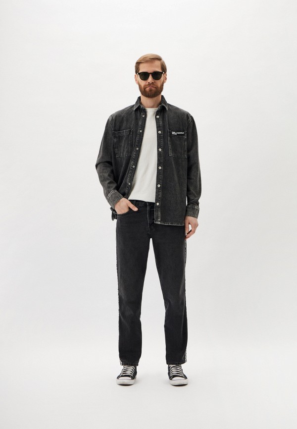 фото Рубашка джинсовая karl lagerfeld jeans