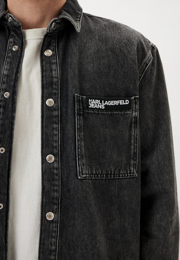 фото Рубашка джинсовая karl lagerfeld jeans