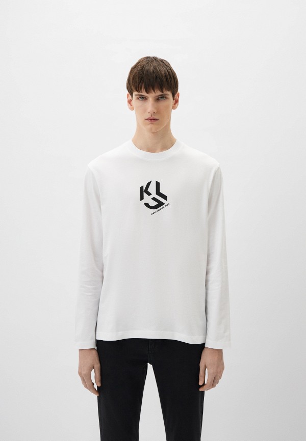 

Лонгслив Karl Lagerfeld Jeans, Белый