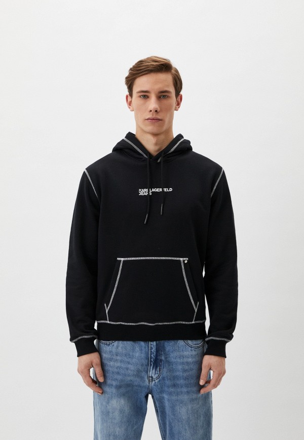 

Худи Karl Lagerfeld Jeans, Черный