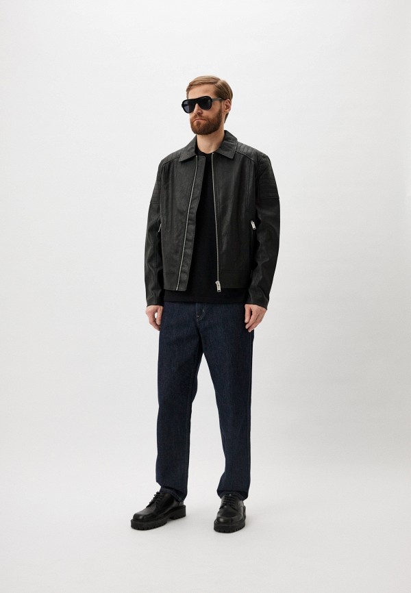 фото Куртка кожаная karl lagerfeld jeans