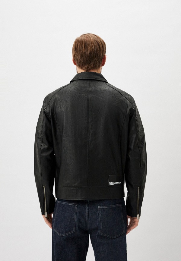 фото Куртка кожаная karl lagerfeld jeans