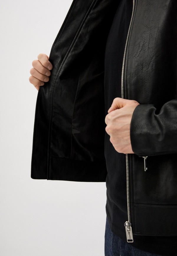 фото Куртка кожаная karl lagerfeld jeans