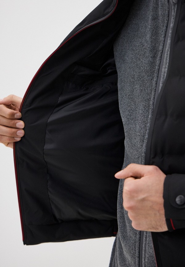 Куртка утепленная Urban Fashion for Men цвет Черный  Фото 4