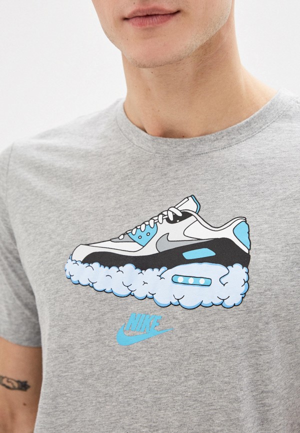 

Футболка Nike, Серый, Nike MP002XM0VLVJ