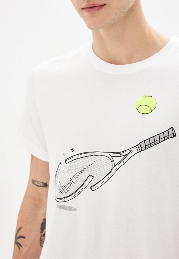 

Футболка спортивная Nike, Белый, Nike MP002XM0VLVP