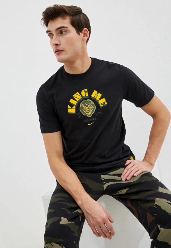

Футболка спортивная Nike, Черный, Nike MP002XM0VLW2