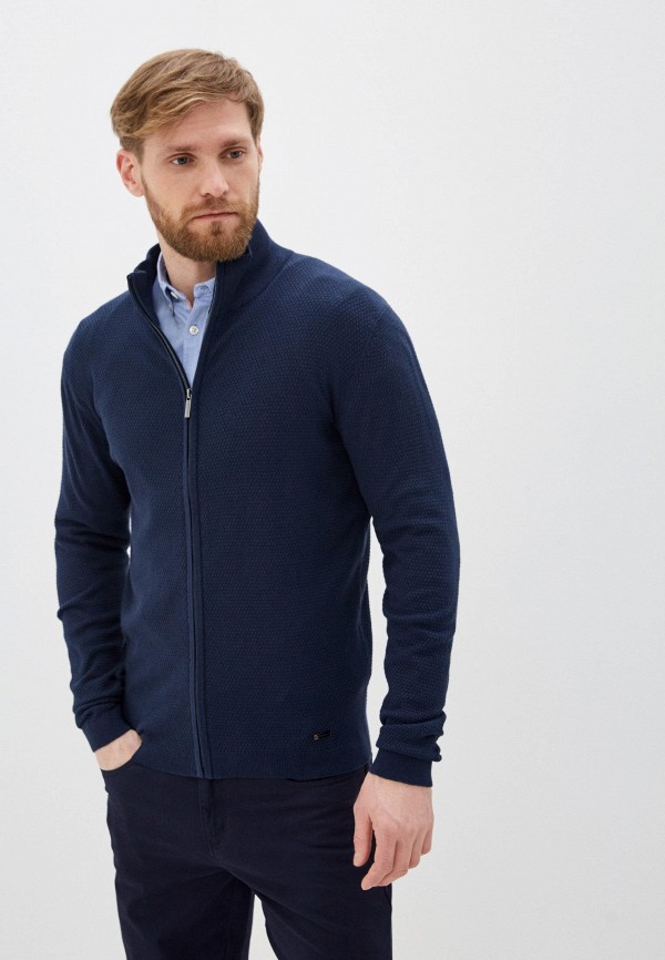 

Кардиган Eterna, Синий, Modern Fit