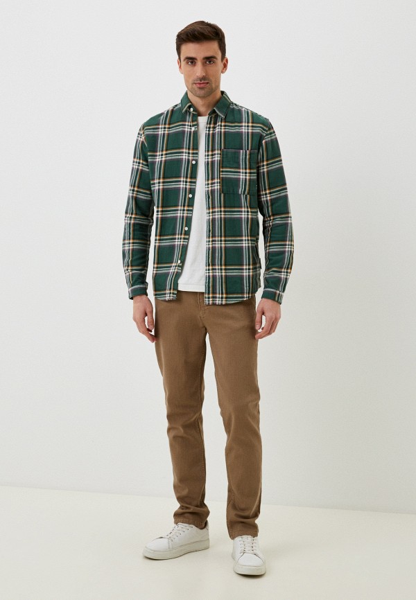 Рубашка Tom Tailor зеленый, размер 50, фото 2