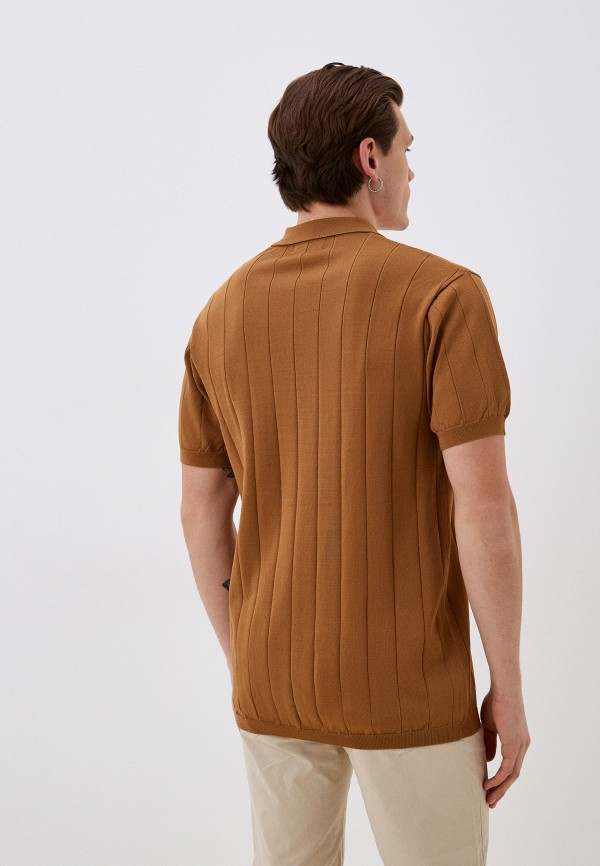 Поло Caramelo коричневый, размер 56, фото 2