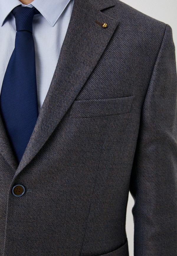 Пиджак Bazioni серый, размер 56, фото 4