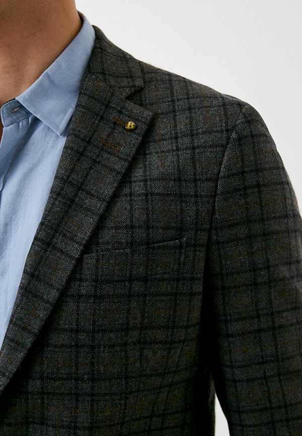 Пиджак Bazioni серый, размер 52, фото 4