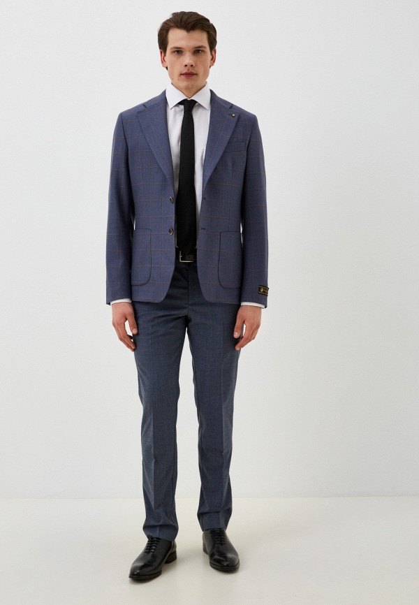 Пиджак Bazioni синий, размер 50, фото 2