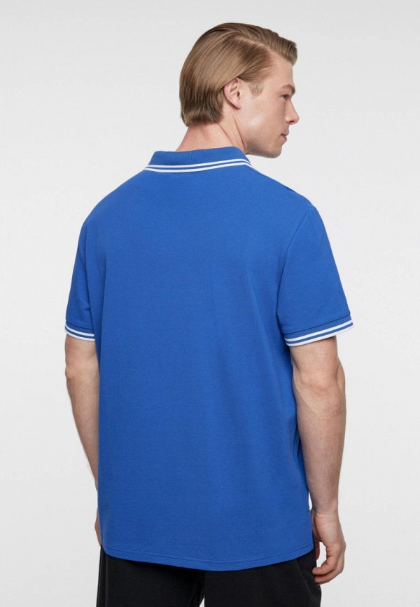 Поло Befree синий, размер 46, фото 3