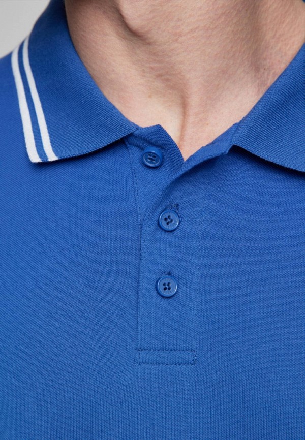 Поло Befree синий, размер 46, фото 5