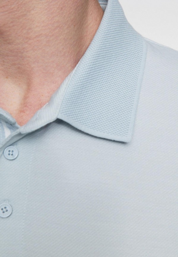 Поло Befree голубой, размер 52, фото 6