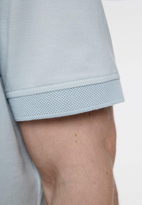 Поло Befree голубой, размер 52, фото 7