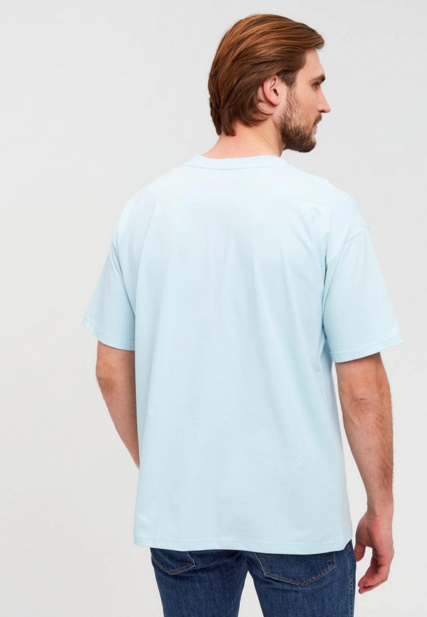 Футболка Береги голубой, размер 48, фото 3