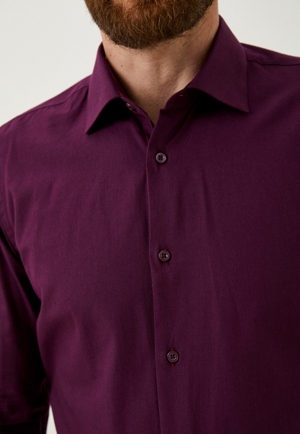 Рубашка Bawer фиолетовый, размер 50, фото 4