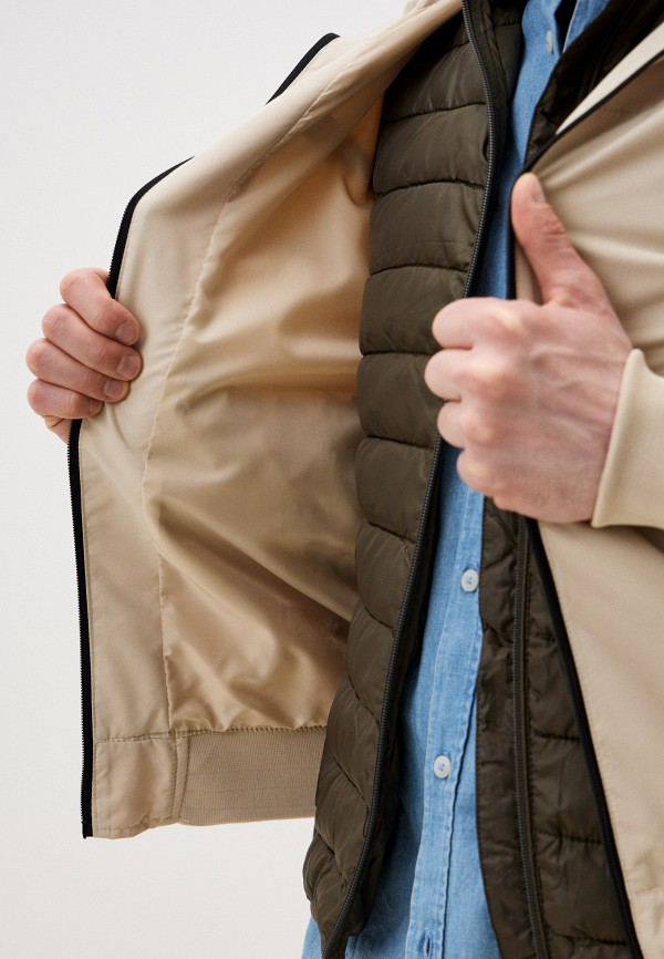 Куртка Terranova цвет Бежевый  Фото 4