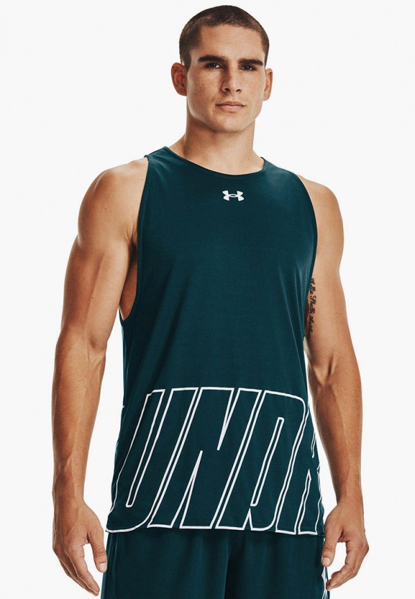 

Майка спортивная Under Armour, Бирюзовый, Under Armour MP002XM0VPGS