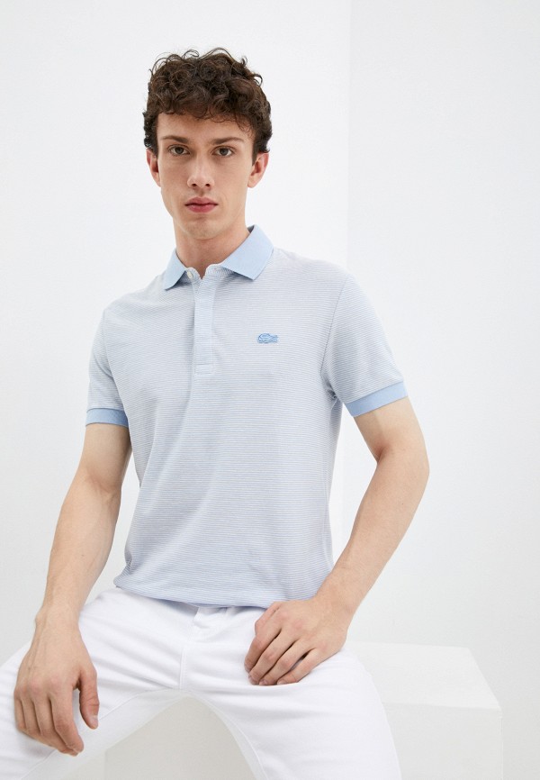 

Поло Lacoste, Голубой