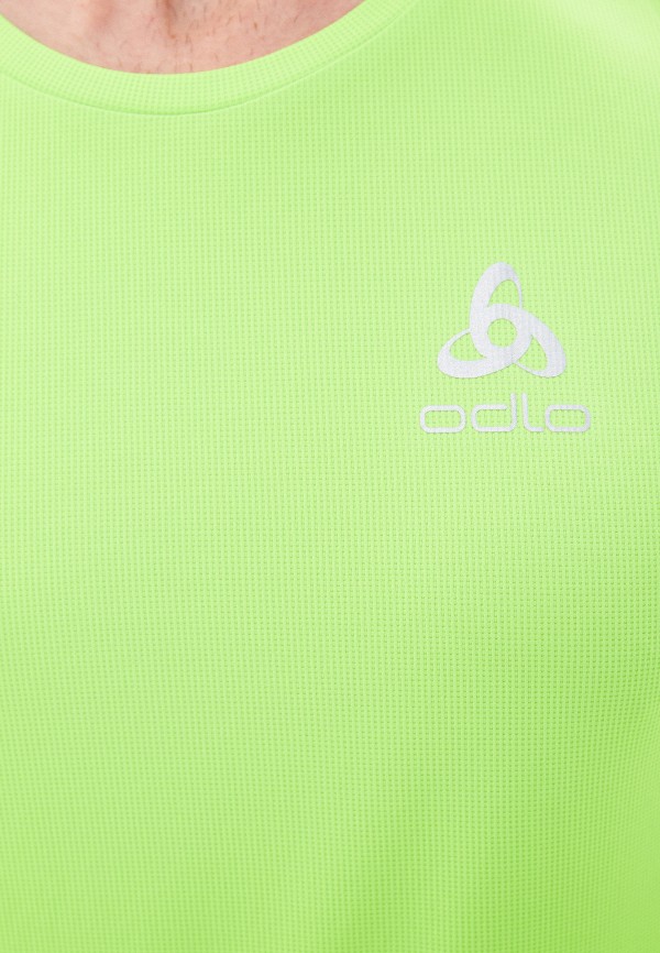 Майка спортивная Odlo цвет зеленый  Фото 4